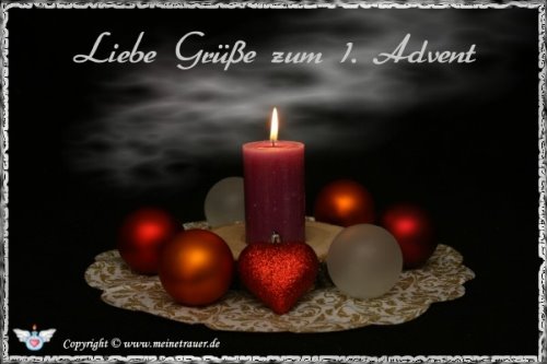 Erster Advent Karten 0003 Trauerforum Meine Trauer